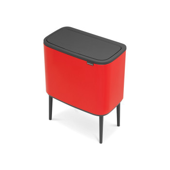 Brabantia Touch Bin Bo 316104 мусорный бак (11 л + 23 л), пламенно-красный