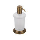Colombo Hermitage B9336.OA дозатор для жидкого мыла настольный, античная бронза/матовое стекло Colombo Hermitage B9336 сосуд для жидкого мыла настольный, хром/матовое стекло (B9336.OA)