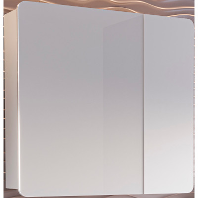 Зеркальный шкафчик в ванную Stella Polar Адель 80 SP-00001101 белый