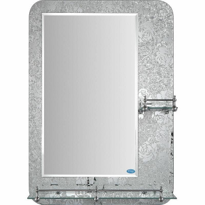 Зеркало в ванную Frap 50 F690 серое прямоугольное