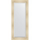 Зеркало настенное Evoform Exclusive 149х64 BY 3549 с фацетом в багетной раме Травленое серебро 99 мм  (BY 3549)