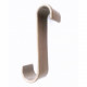 Крючок для ванной Primanova и душевой кабины S-образный серый, ABS-пластик M-B26-07  (M-B26-07)