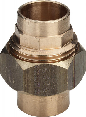 Соединение разъемное Viega (конусное уплотнение) под пайку 42 мм, из бронзы (125899)