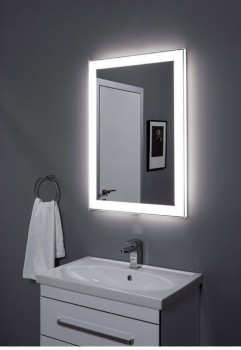 Зеркало Aquanet Алассио 8085 LED подвесное прямоугольное (00196634)