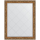 Зеркало настенное Evoform ExclusiveG 120х95 BY 4357 с гравировкой в багетной раме Виньетка бронзовая 85 мм  (BY 4357)