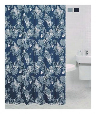 Bath Plus DS3004 шторка для ванной Butterfly Deco, 180 см x 200 см