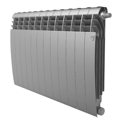 Радиатор Royal Thermo BiLiner 500 /Silver Satin VDR - 12 секций (RTBSSVDR50012)