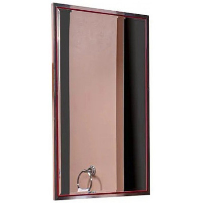 Зеркало настенное в ванную Boheme Armadi Art Monaco 70 566-RCR с подсветкой бордо хром