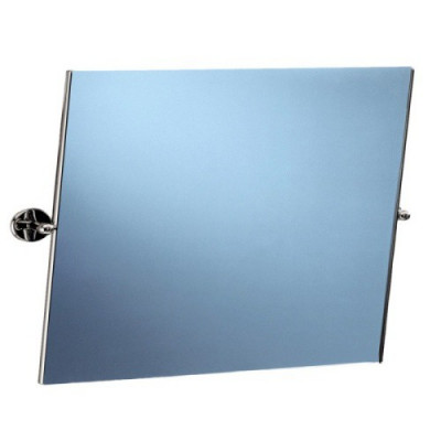 MERIDA LU9B зеркало настенное с регулировкой угла наклона с боковым металлическим обрамлением (60х40)