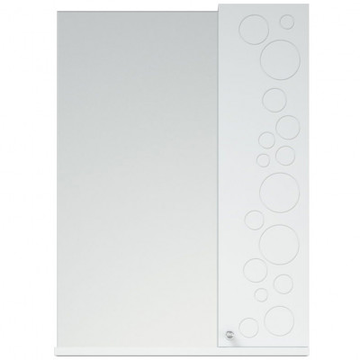 Зеркало со шкафом Corozo Орфей 50 SD-00000299 белое прямоугольное