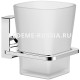 Стакан для ванной Ledeme 303 L30306, хром / прозрачный  (L30306)