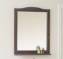 Аллигатор-мебель Барселона зеркало в раме, массив бука коричневый