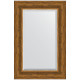 Зеркало настенное Evoform Exclusive 89х59 BY 3420 с фацетом в багетной раме Травленая бронза 99 мм  (BY 3420)