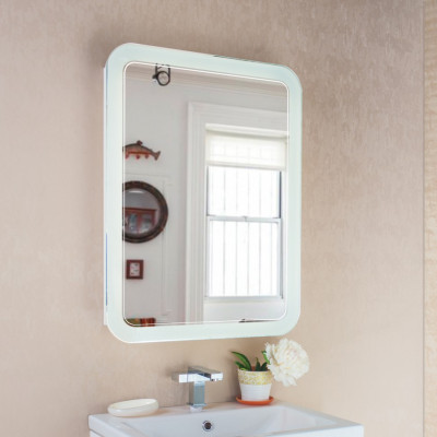 Alavann зеркальный шкафчик Vanda Luxe 60, белый
