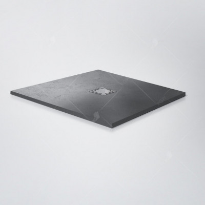 Душевой поддон RGW ST-G Stone Tray квадратный 900x900 графит глубина 12мм (16152099-02)