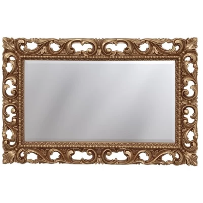 Зеркало для ванной 114х74,3 см бронза Caprigo PL106-1-VOT прямоугольное
