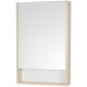 Зеркальный шкаф в ванную Aquaton Сканди 55 1A252102SDB20 белый дуб верона  (1A252102SDB20)