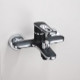 Смеситель Frap для ванны однорычажный стационарный черный/хром (F3249-6)  (F3249-6)