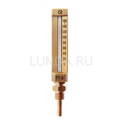 Промышленный стеклянный термометр прямой ТТ-В, Росма 00000002829