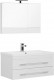Комплект мебели для ванной Aquanet Нота 90 белый камерино (00287702)  (00287702)