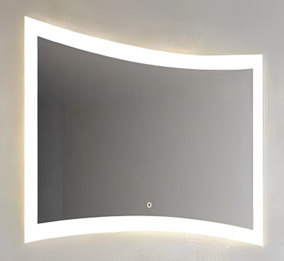 Зеркало в ванную с LED подсветкой Relisan MERY Гл000024365, 100x68 прямоугольное