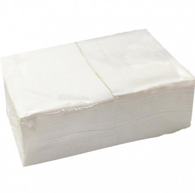 Салфетки бумажные белые 33х33 TOP 2250 (9 пачек х 250 листов)