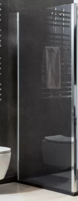Боковая стенка душевого ограждения Allen Brau Priority 90х200 см, стекло прозрачное, профиль хром (3.31016.00)
