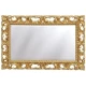 Зеркало для ванной 114х74,3 см золотой Caprigo PL106-1-ORO прямоугольное  (PL106-1-ORO)