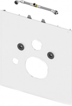 Стеклянная панель TECElux для установки унитазов-биде Geberit Aquaclean Sela и т. п., нижняя, стекло черное (9650108)