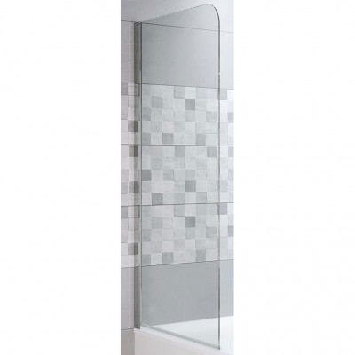 Шторка на ванну Riho Novik Z108 80 G003043120 (GZT9300075) пр-ль хром стекло прозрачное