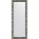 Зеркало напольное Evoform Exclusive Floor 203х84 BY 6125 с фацетом в багетной раме Византия серебро 99 мм  (BY 6125)