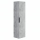 Шкаф-пенал в ванную Onika Девис 30 подвесной, бетон чикаго, универсальный (403071)  (403071)