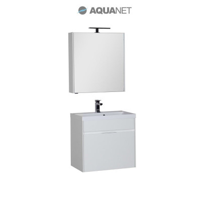 Aquanet Латина 70 00180122 комплект мебели (1 ящик), белый