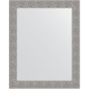 Зеркало настенное Evoform Definite 100х80 BY 3279 в багетной раме Чеканка серебряная 90 мм  (BY 3279)