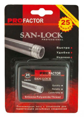 Нить полиамидная с силиконом San-Lock ProFactor PF pst540 (25м)