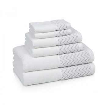KASSATEX Chalet Linen CHL-110-LN полотенце для рук белое