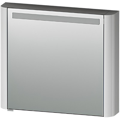 Зеркальный шкаф AM.PM Sensation 80 R M30MCR0801FG с подсветкой Серый шелк