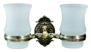 Hayta Gabriel Classic Bronze 13905G/BRONZE стакан стекло двойной к стене, бронза