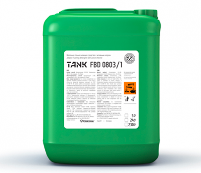 Щелочное пенное моющее средство с активным хлором ТANK FBD 0803/1 (24кг) MERIDA 141220