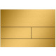 Клавиша смыва Tece Square II 9240847 (9240838) для унитаза PVD Brushed Gold Optic металл  (9240847)