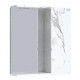 Зеркальный шкафчик Onika Марбл 65 мрамор/камень бетонный, универсальный (206545)  (206545)