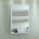 Зеркальный шкаф в ванную СанТа Вегас 60 белый  (700178)
