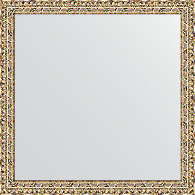 Зеркало настенное Evoform Definite 62х62 BY 0778 в багетной раме Сусальное золото 47 мм