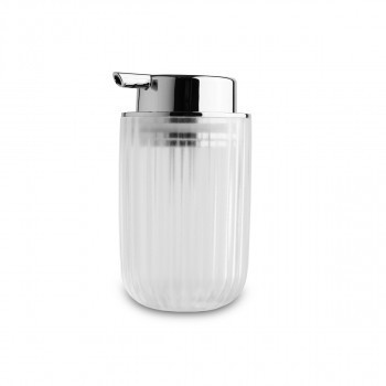Дозатор для жидкого мыла Primanova пластик 7,5 x 13,5 см POLAR, прозрачный D-20640