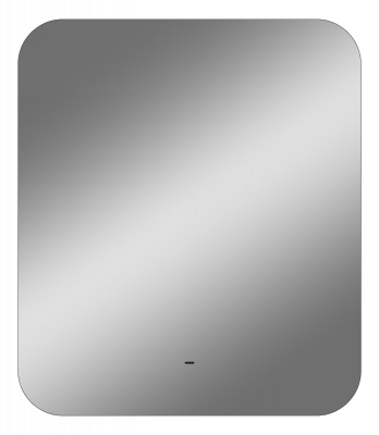 Зеркало подвесное в ванную Misty Адхил подогрев подсветка сенсорное 600x700 прямоугольное белый (АДХ-02-60/70-14)