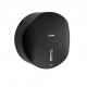 Диспенсер для туалетной бумаги - барабан, пластиковый, черного, с глазком, с ключом GFmark (9152)  (9152)