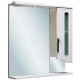 Зеркало со шкафчиком Runo Толедо 75 R 00000001041 с подсветкой белое прямоугольное  (00000001041)