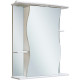 Зеркальный шкаф в ванную Runo Лилия 60 R 00000000029 с подсветкой белый  (00000000029)