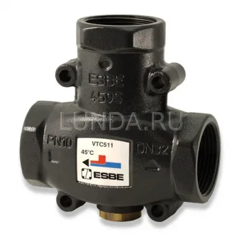 Термостатический смесительный клапан VTC511, Esbe Rp 1 (51020300)