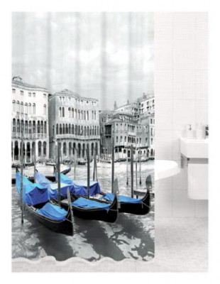 Bath Plus PRINT DSP3013 шторка для ванной (Венеция), 180 см x 200 см